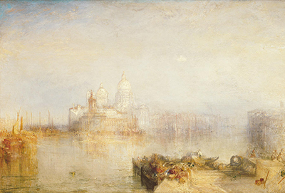 Dogana and Santa Maria Della Salute William Turner